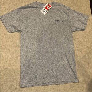 Snap Heather Gray Men's Short Sleeve Tee